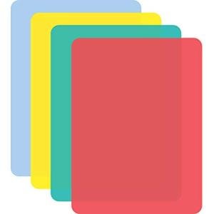Cut N' Funnel Color-Coded Flexible Cutting Board Mats