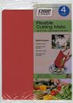 Cut N' Funnel Color-Coded Flexible Cutting Board Mats