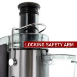 MegaChef Dual Speed Stainless Steel Juice Extractor