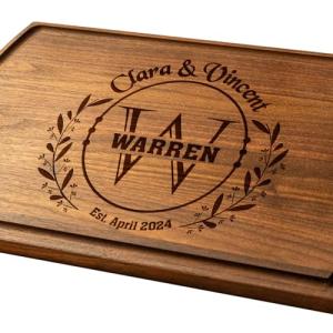 Custom Engraved Cutting Board - Perfect Gift Idea