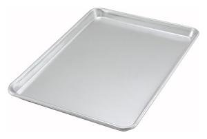 Winco Aluminum Half Sheet Pan, 20 Gauge