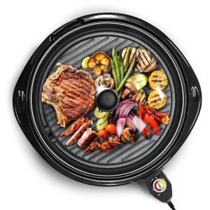 Elite Gourmet 14" Nonstick Indoor Electric Grill