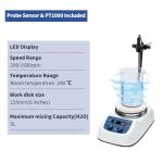 ONiLAB 280℃ LED Magnetic Stirrer with Accessories
