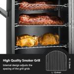 Vertical Propane Smoker with Temperature Control