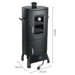 Vertical Propane Smoker with Temperature Control