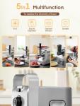 Heavy Duty 5-in-1 Meat Grinder with Sausage Stuffer