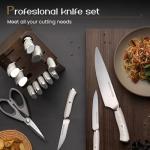 Astercook 15-Piece Premium Kitchen Knife Set