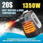 Portable Handheld Steam Cleaner with 14 Accessories