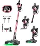 VICEASE 8-in-1 Cordless Vacuum Cleaner with LED Display