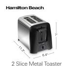 Hamilton Beach Extra Wide Slot 2-Slice Toaster