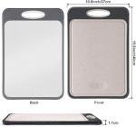 GUANCI Double-Sided Stainless Steel Cutting Board 16"x11