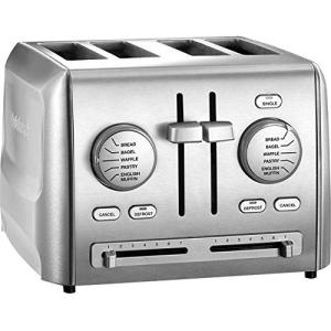 Cuisinart 4-Slice Custom Select Stainless Steel Toaster