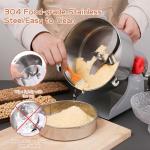 Electric Grain Mill Grinder 2000g Stainless Steel