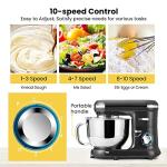 VIVOHOME 660W 10-Speed 6 Quart Tilt-Head Mixer
