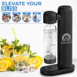 Peak Bliss Soda Maker - Matte Black, Carbonate Drinks