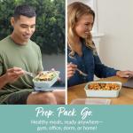 Bentgo Prep 20-Piece Reusable Meal Prep Containers