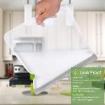 6 Pack Reusable Silicone Gallon Freezer Bags