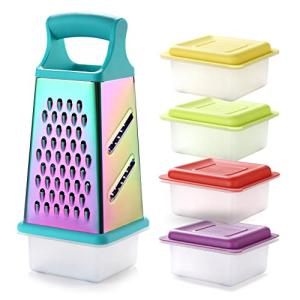 Marco Almond Rainbow Color Box Grater Set