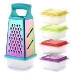 Marco Almond Rainbow Color Box Grater Set