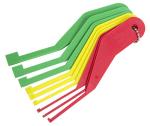 Lisle 81850 Brake Lining Gauge Set, 9 Piece