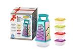 Marco Almond Rainbow Color Box Grater Set
