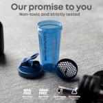 Smartshake 800ml Leakproof Protein Shaker Bottle