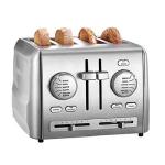 Cuisinart 4-Slice Custom Select Stainless Steel Toaster