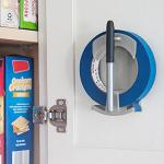 Wall-Mounted Tape Dispenser for Easy Labeling