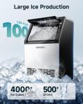EUHOMY 100lbs Commercial Ice Maker Machine