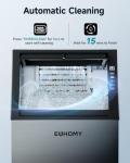 EUHOMY 100lbs Commercial Ice Maker Machine