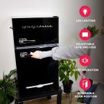 Frigidaire Retro Mini Fridge with Freezer, 3.2 Cu Ft