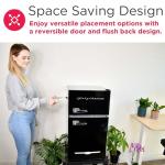 Frigidaire Retro Mini Fridge with Freezer, 3.2 Cu Ft