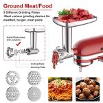 Gvode Meat Grinder Attachment for KitchenAid Mixer
