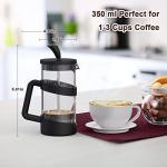 RAINBEAN Mini French Press Coffee Maker, 12 oz