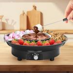 Mini Electric Chocolate Melting Pot with Forks