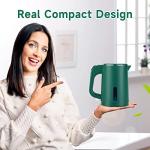 Compact Stainless Steel Electric Tea Kettle, 0.8L