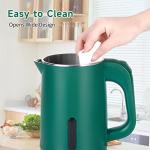 Compact Stainless Steel Electric Tea Kettle, 0.8L