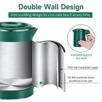 Compact Stainless Steel Electric Tea Kettle, 0.8L