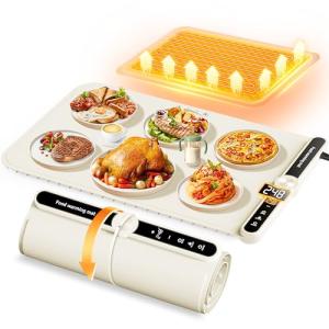 PAWCUB Electric Food Warming Mat with Timer