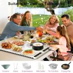 PAWCUB Electric Food Warming Mat with Timer