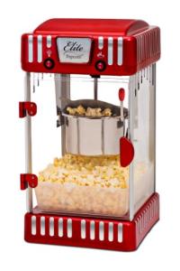 Retro-Style Tabletop Popcorn Maker - Red