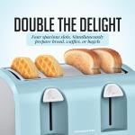 OVENTE 4-Slice Toaster with 6 Shade Settings