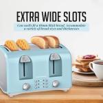 OVENTE 4-Slice Toaster with 6 Shade Settings