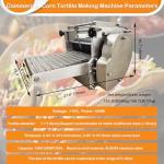 Automatic Corn Tortilla Maker for Tacos and Chapatti