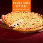 Digiorno Four Cheese Thin Crust Frozen Pizza