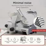 12" Commercial Manual Meat Slicer for Deli Meats