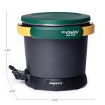 Presto FryDaddy Electric Deep Fryer, Green/Gold