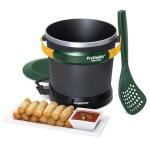 Presto FryDaddy Electric Deep Fryer, Green/Gold