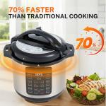 Simple Deluxe 16-in-1 8QT Electric Pressure Cooker