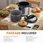 Simple Deluxe 16-in-1 8QT Electric Pressure Cooker